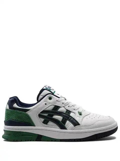 LY ASICS EX89 "White Midnight Green" sneakers 