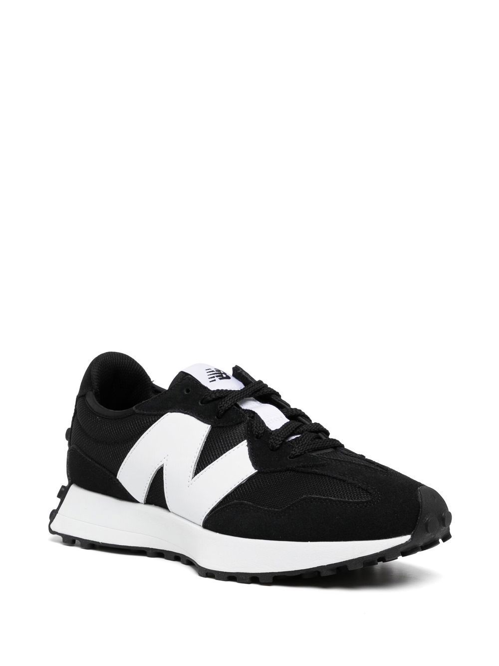 KICKWHO New Balance lace-up logo-patch sneakers 