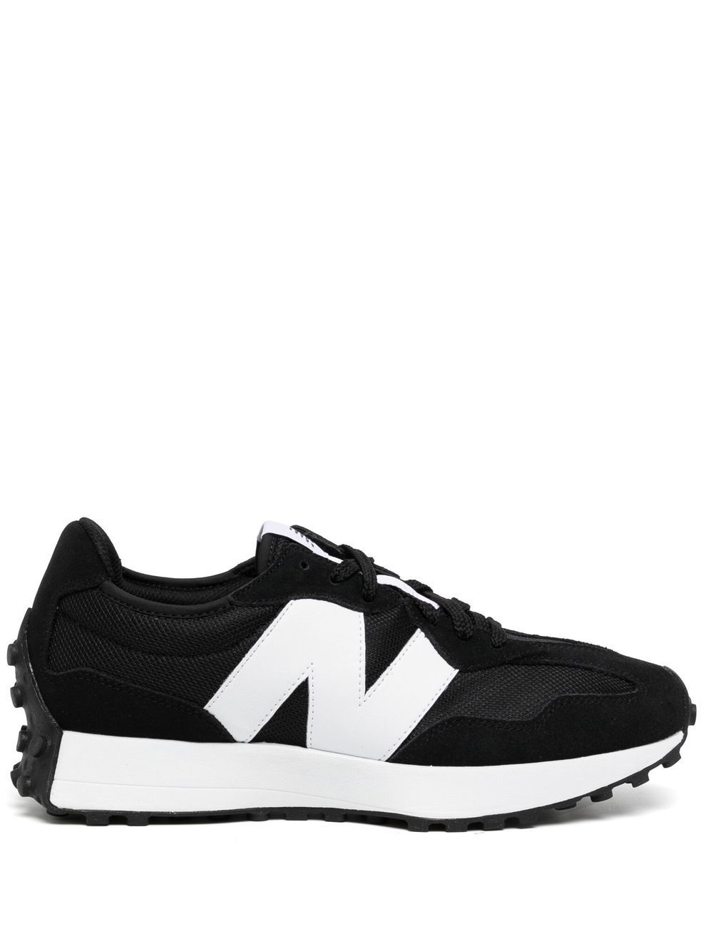 KICKWHO New Balance lace-up logo-patch sneakers 