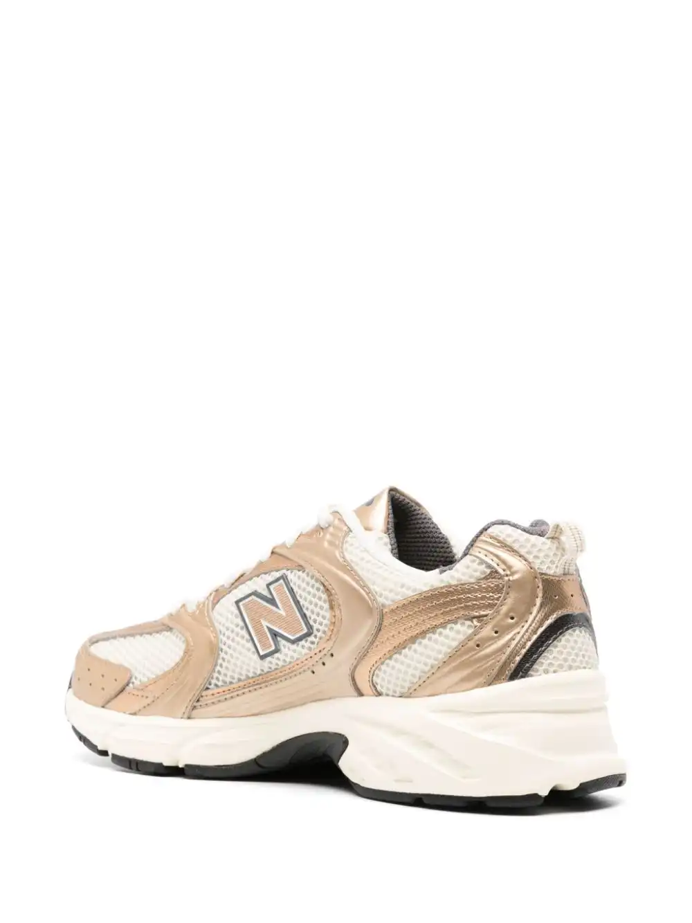 Cheap.replica LUCY New Balance 530 metallic low-top sneakers 