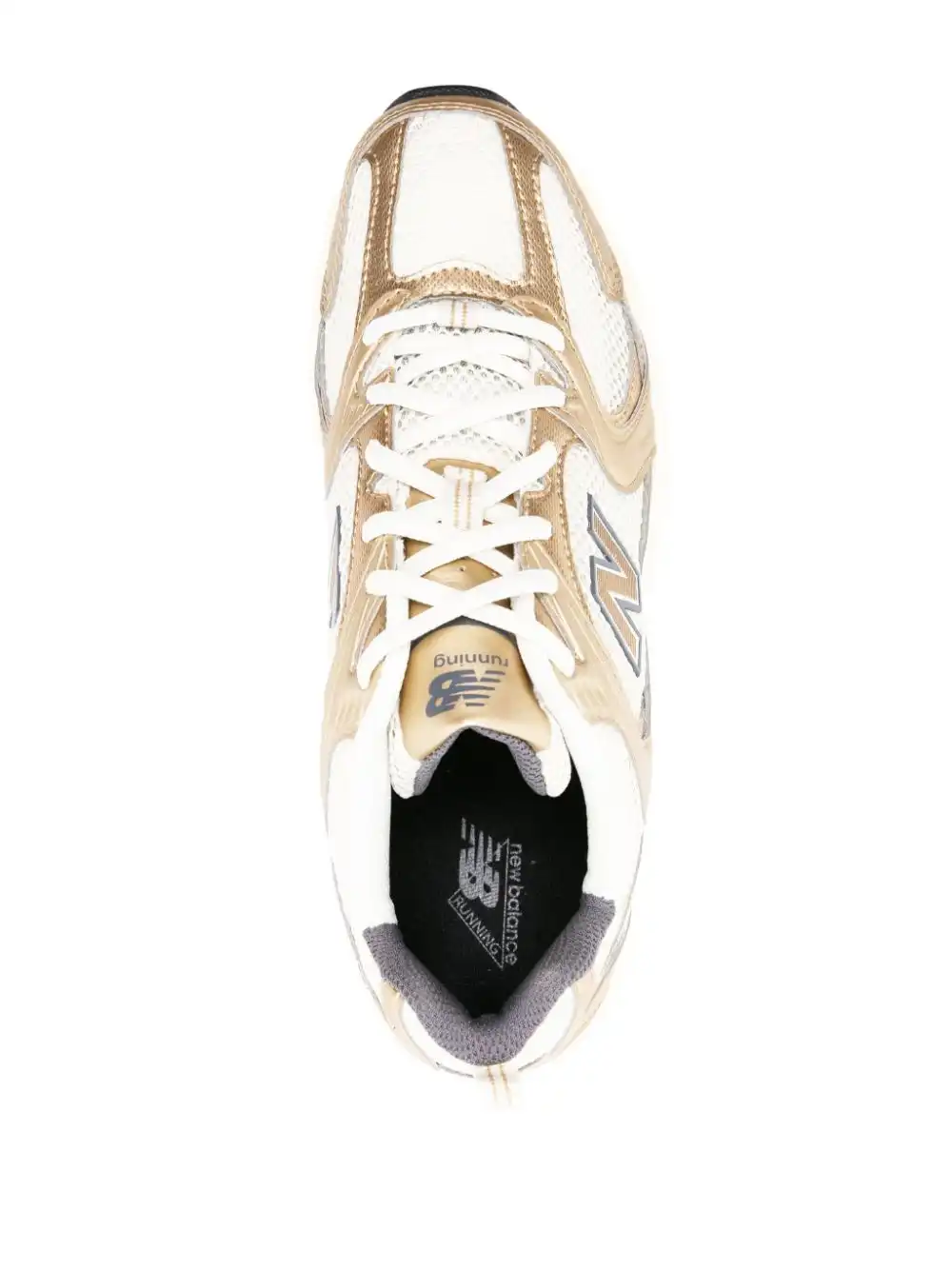 Cheap.replica LUCY New Balance 530 metallic low-top sneakers 