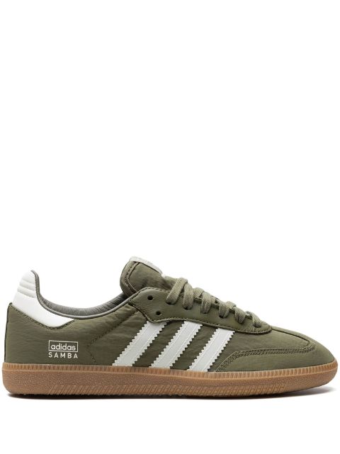 KICKWHO adidas Samba "Reflective Pack - Focused Olive" sneakers  