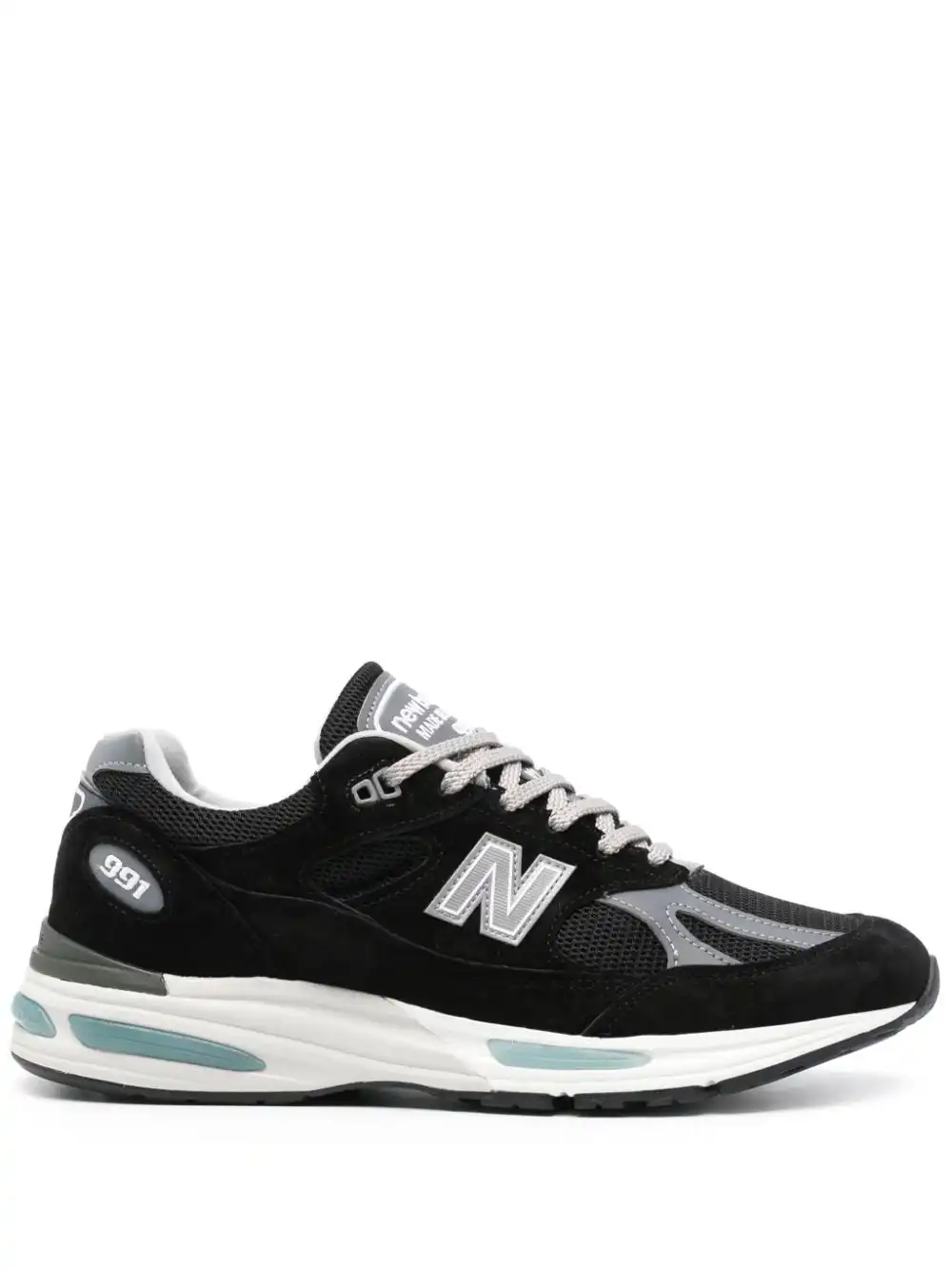 Cheap LY New Balance Made In UK 991v2 panelled sneakers 