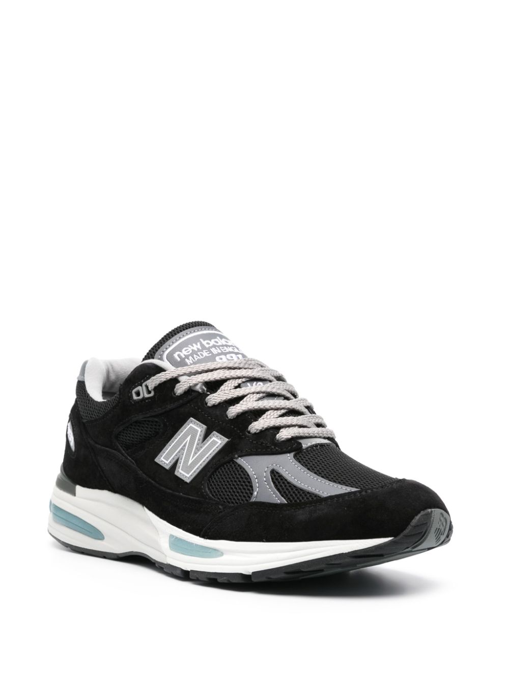 KICKWHO New Balance Made In UK 991v2 panelled sneakers 