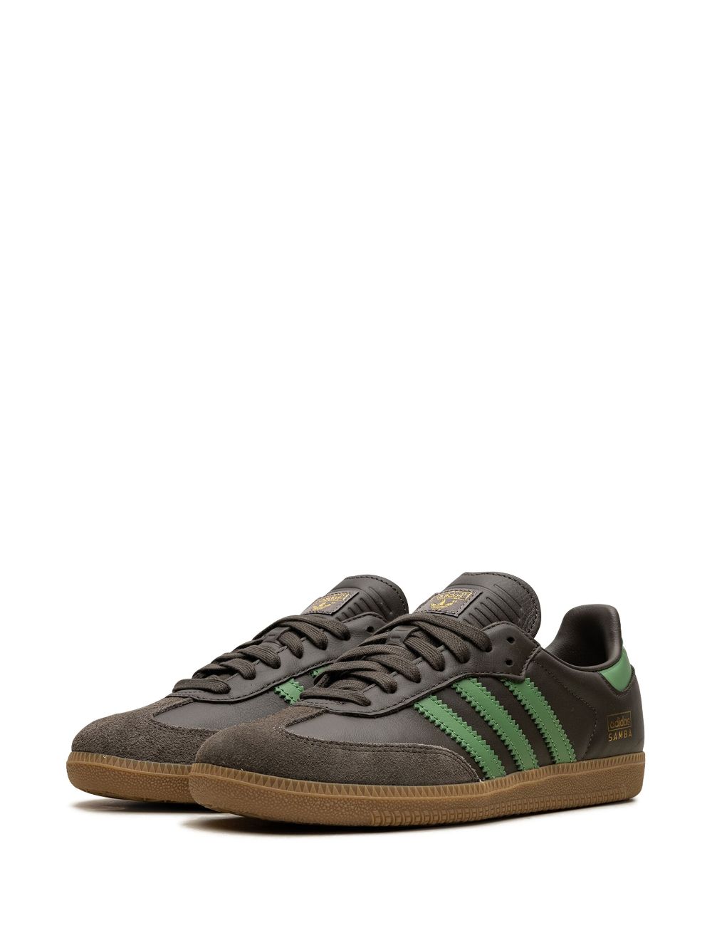 TB adidas 5 "Green and Brown" sneakers 