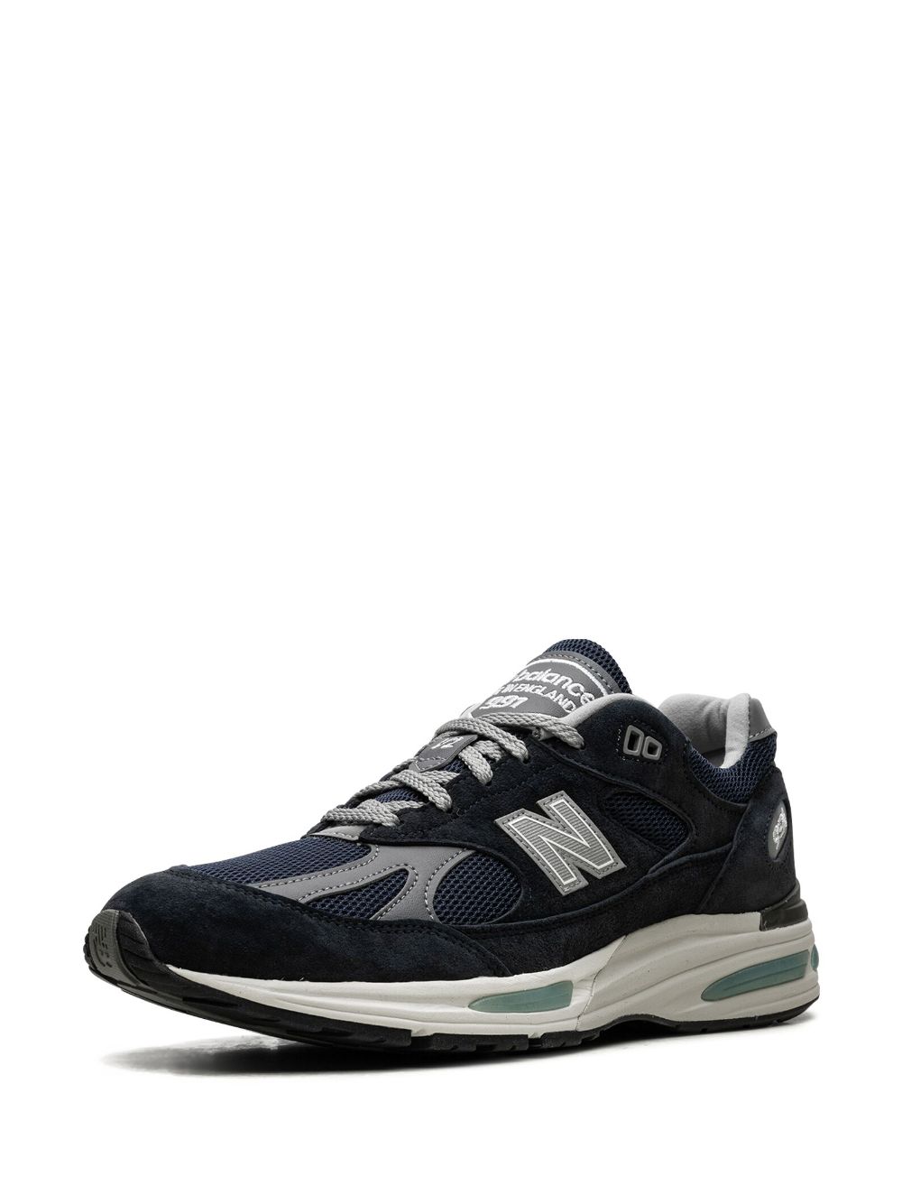 TB New Balance 991v2 "Dark Navy" suede sneakers 