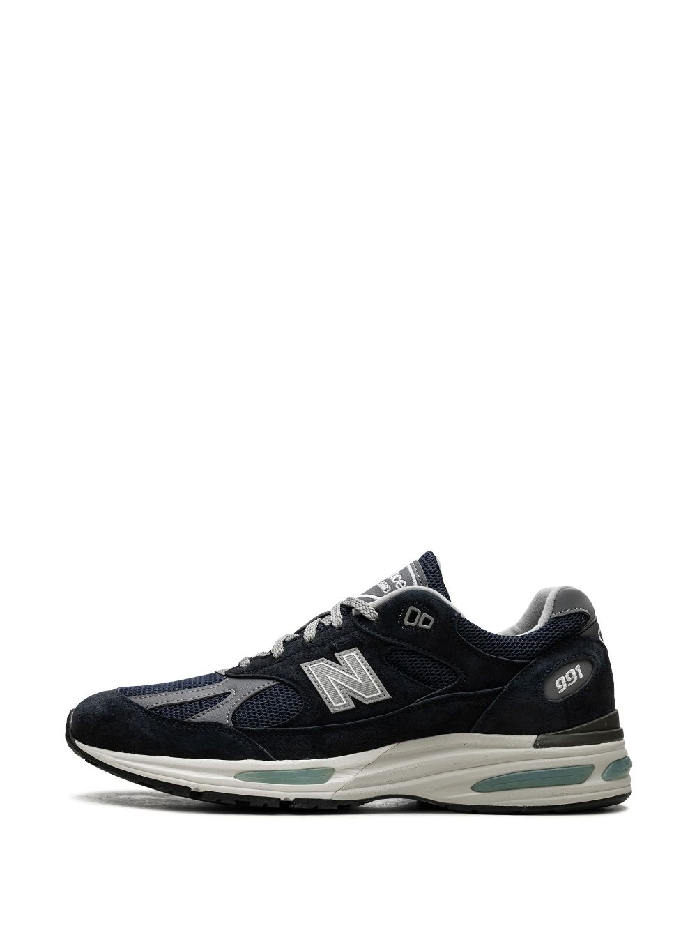 TB New Balance 991v2 "Dark Navy" suede sneakers 