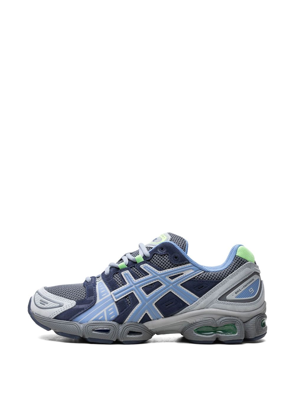 TB ASICS Gel-Nimbus 9 panelled sneakers 