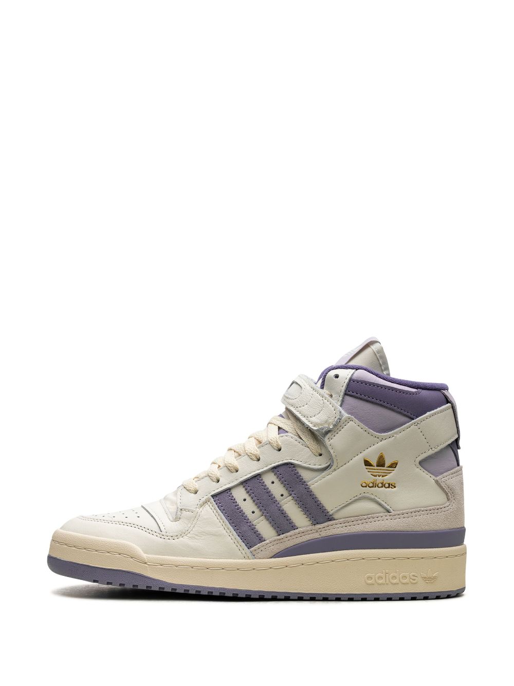 KICKWHO adidas Forum 84 High "Off White Silver Violet" sneakers 