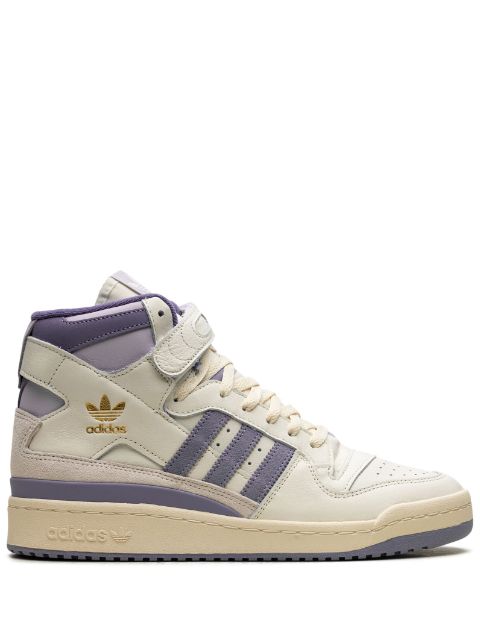 KICKWHO adidas Forum 84 High "Off White Silver Violet" sneakers 