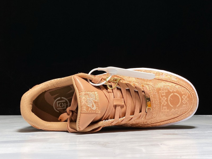 TB Nike Air Force 1 Low Clot Rose Gold Silk CJ5290-600