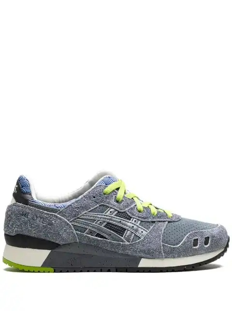 LY ASICS GEL-LYTE™  III "Nice Kicks Castlerock - Castelrock Navy Lime" sneakers 