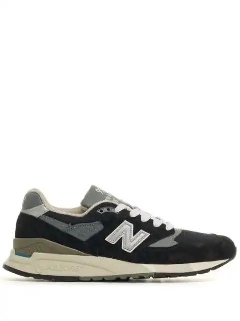 Husky New Balance U998BL logo-appliqué sneakers  