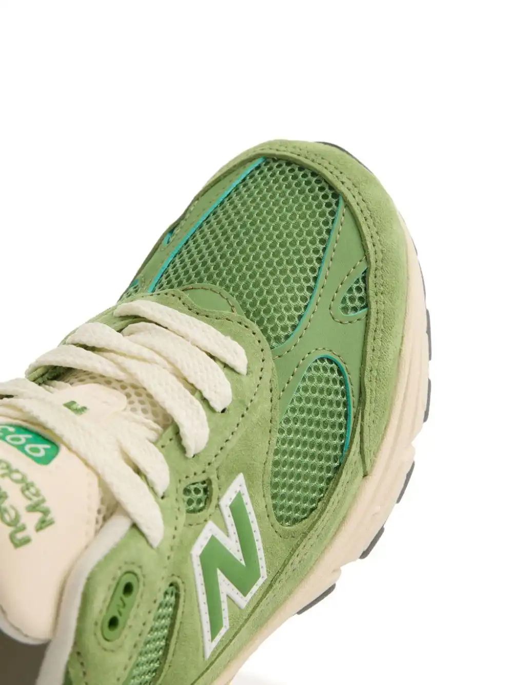 Cheap Husky New Balance logo patch panelled sneakers 