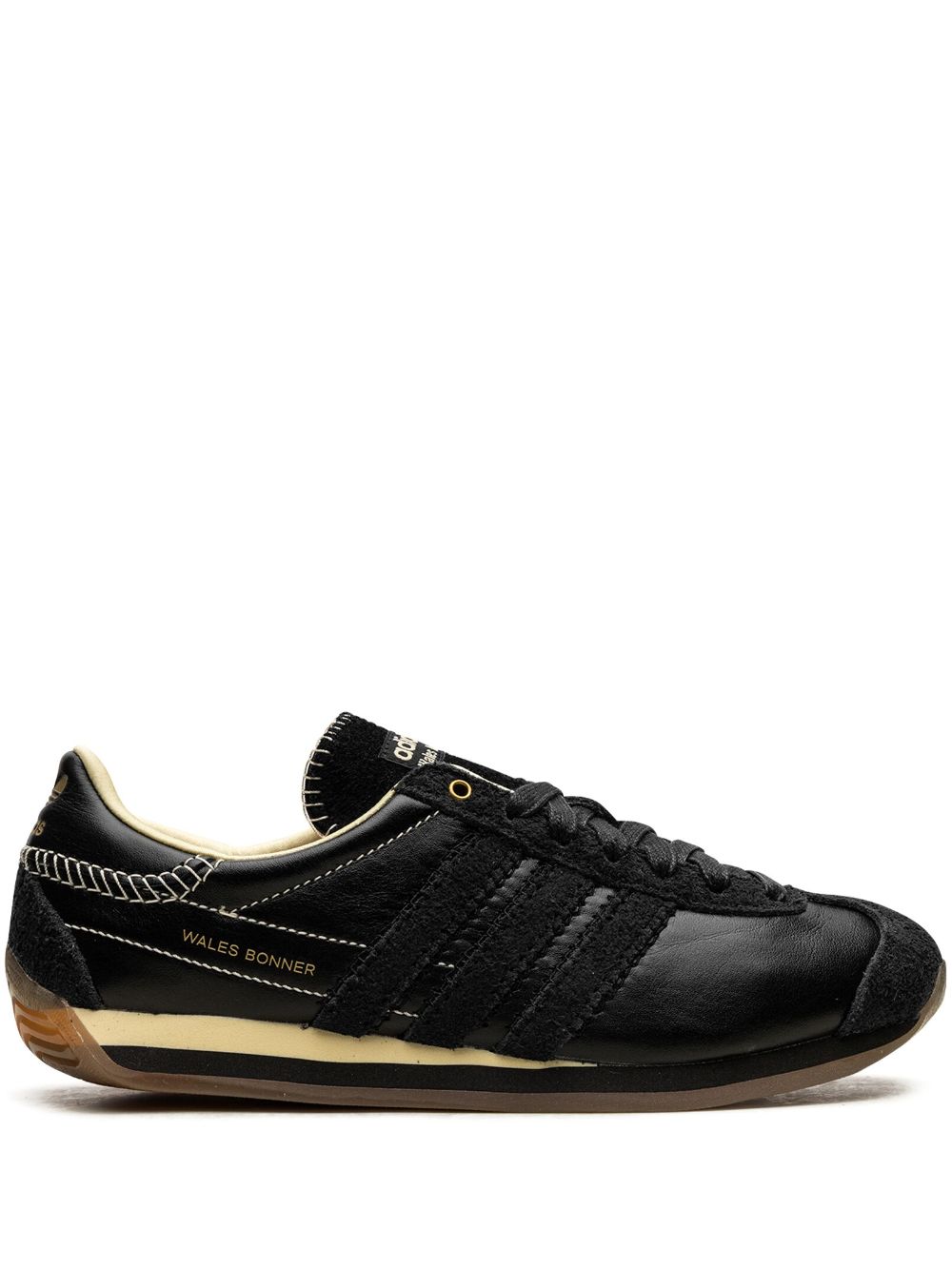 TB adidas x Wales Bonner Country "Core Black Easy Yellow" sneakers 