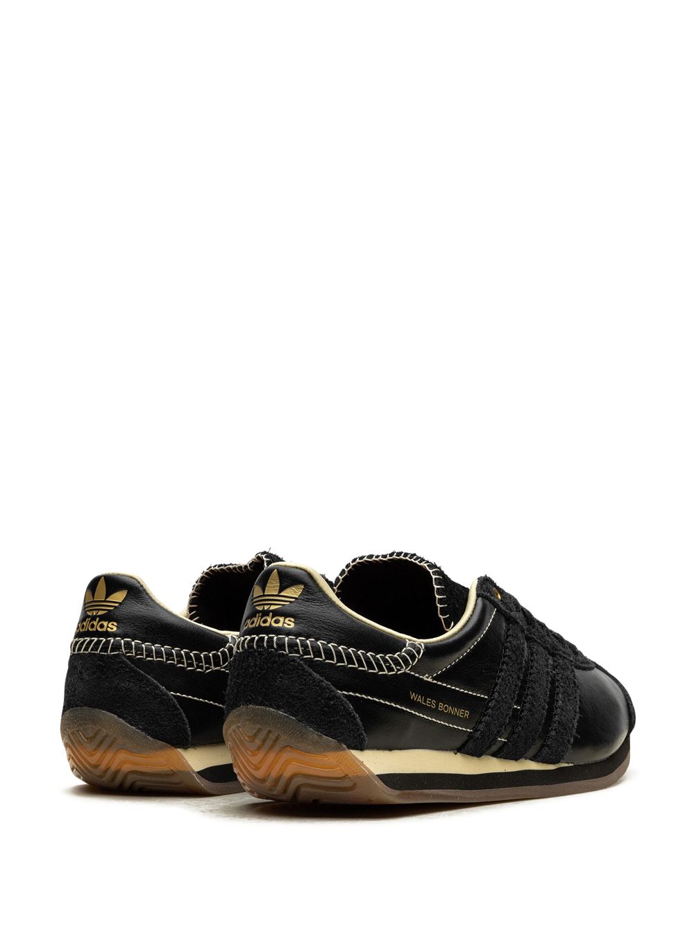 TB adidas x Wales Bonner Country "Core Black Easy Yellow" sneakers 