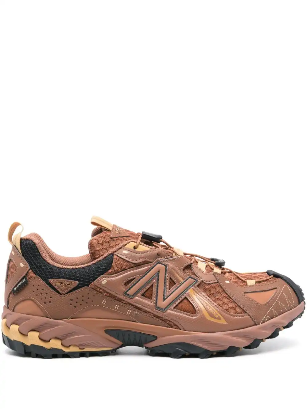 Affordable New Balance logo-appliqué leather  