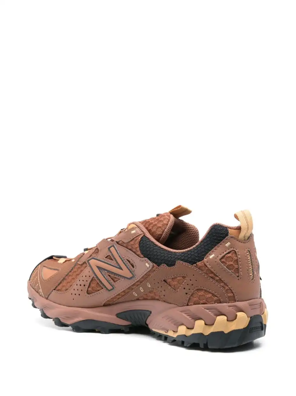 Bmlin Shoes New Balance logo-appliqué leather sneakers 