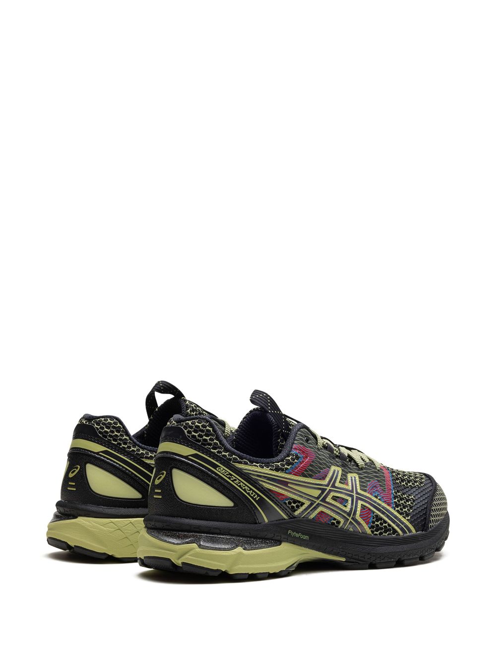 TB ASICS GEL-TERRAIN "Black Neon Lime" sneakers 