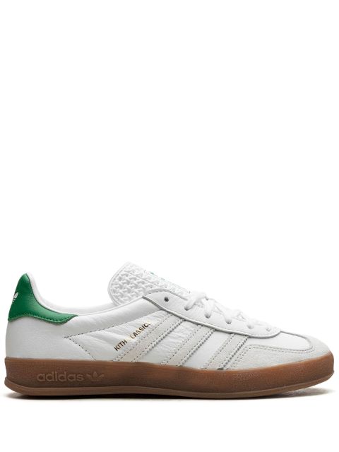 KICKWHO adidas Gazelle Indoor "Kith- White   Green" sneakers 