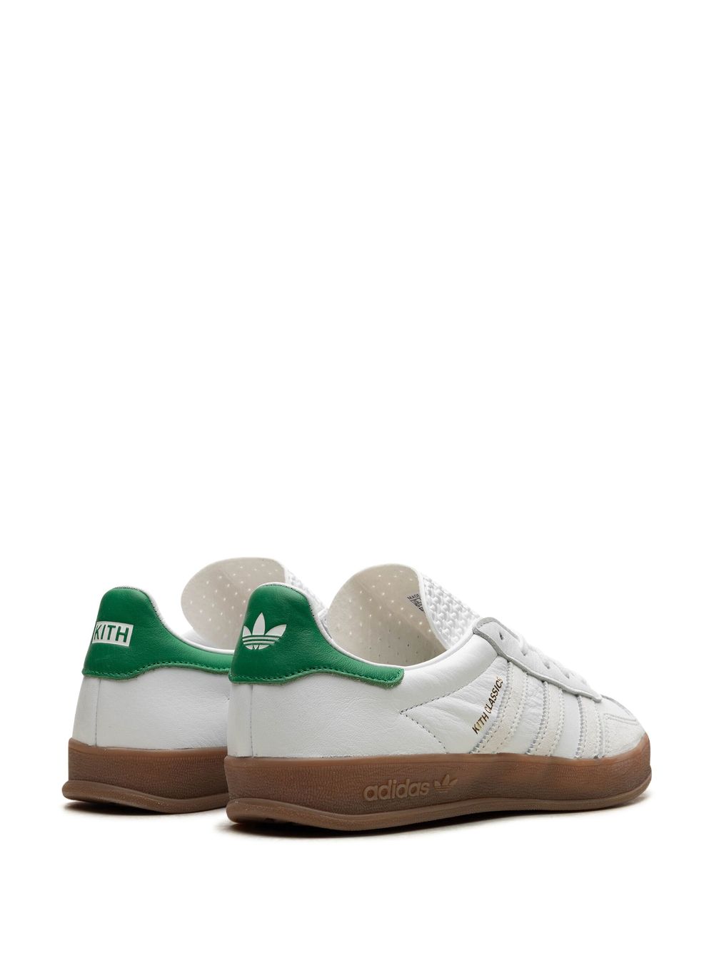 KICKWHO adidas Gazelle Indoor "Kith- White   Green" sneakers 