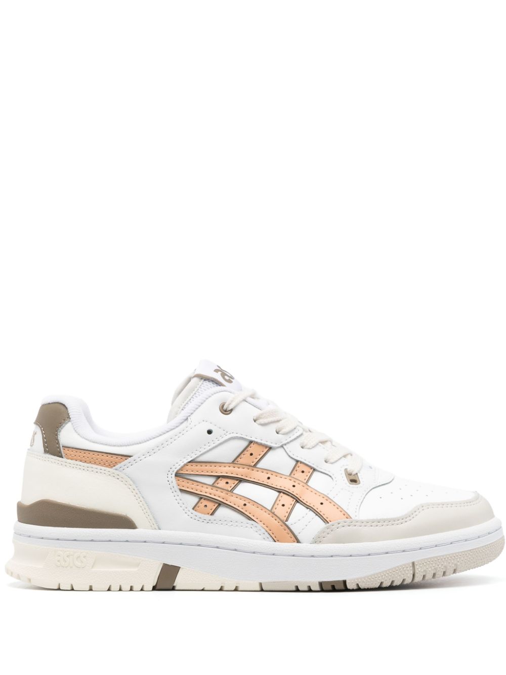 TB ASICS EX89 panelled-design leather sneakers 