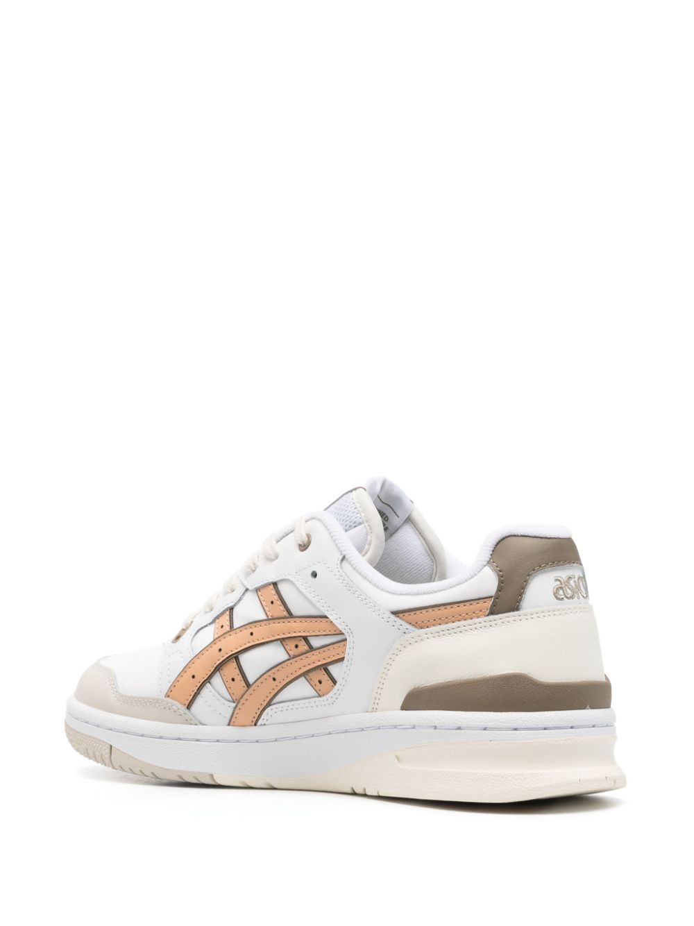 TB ASICS EX89 panelled-design leather sneakers 