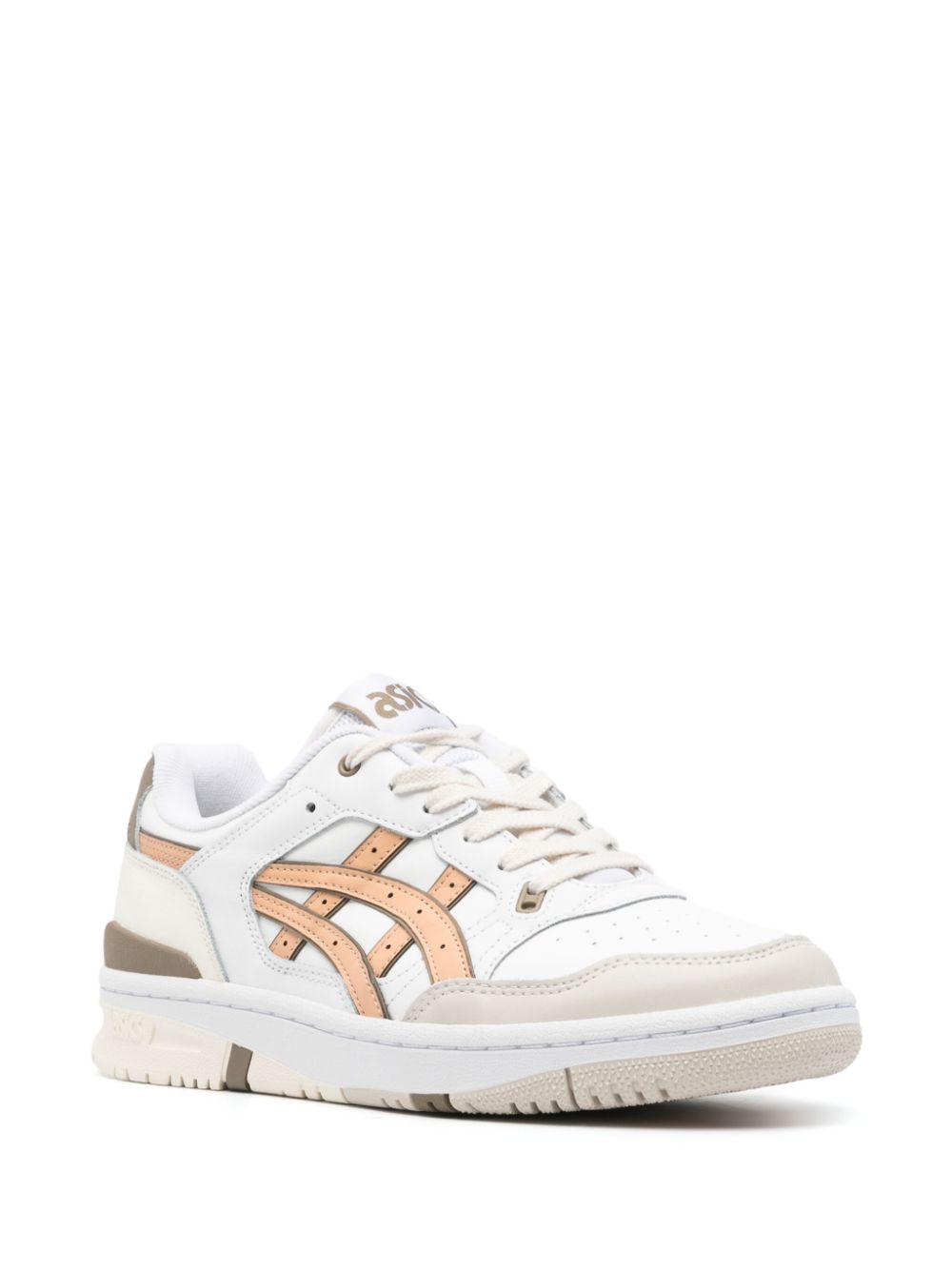 TB ASICS EX89 panelled-design leather sneakers 