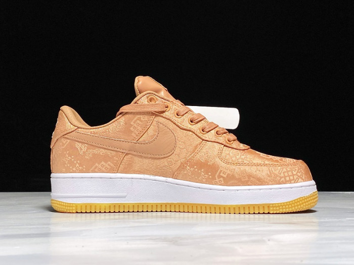 TB Nike Air Force 1 Low Clot Rose Gold Silk CJ5290-600