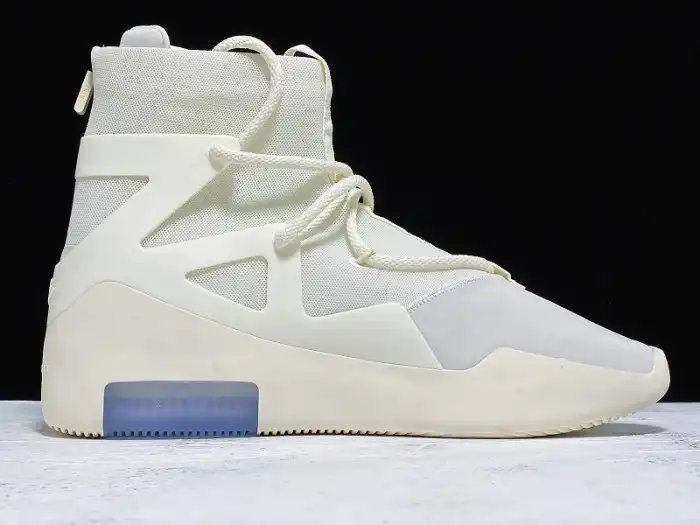 Bmlin Shoes Nike Air Fear Of God 1 Sail Black AR4237-100