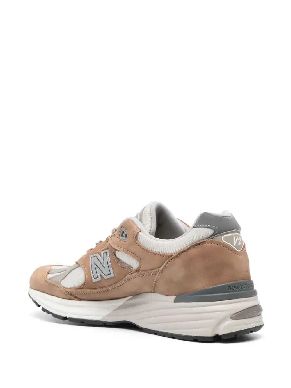 Cheap Husky New Balance 991v2 suede sneakers 