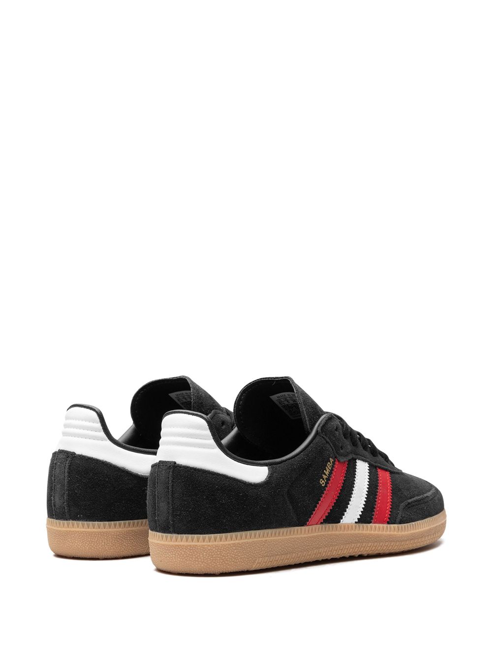 TB adidas Samba OG "Core Black Better Scarlet Gum" sneakers 