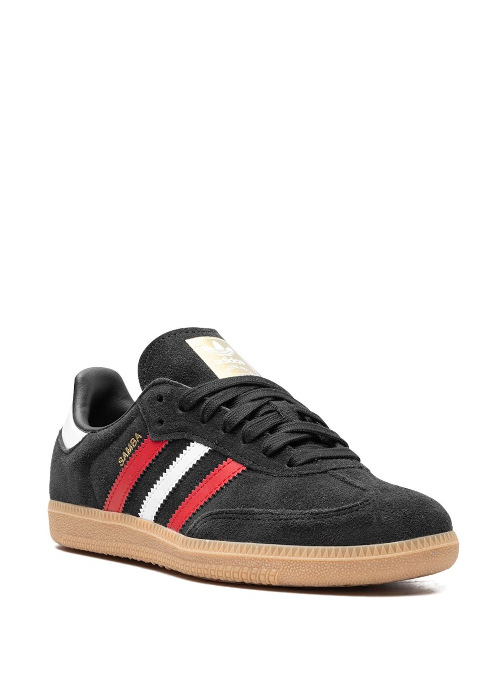 TB adidas Samba OG "Core Black Better Scarlet Gum" sneakers 