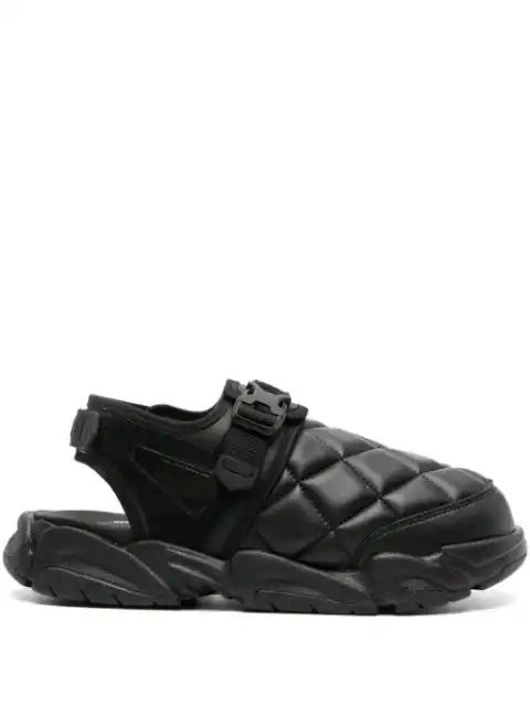 Bmlin PUMA x Pleasures quilted sandals 