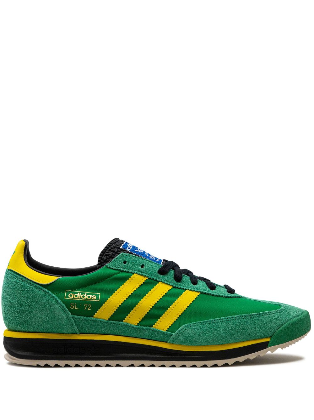 TB adidas SL 72 RS "Green Yellow" sneakers 