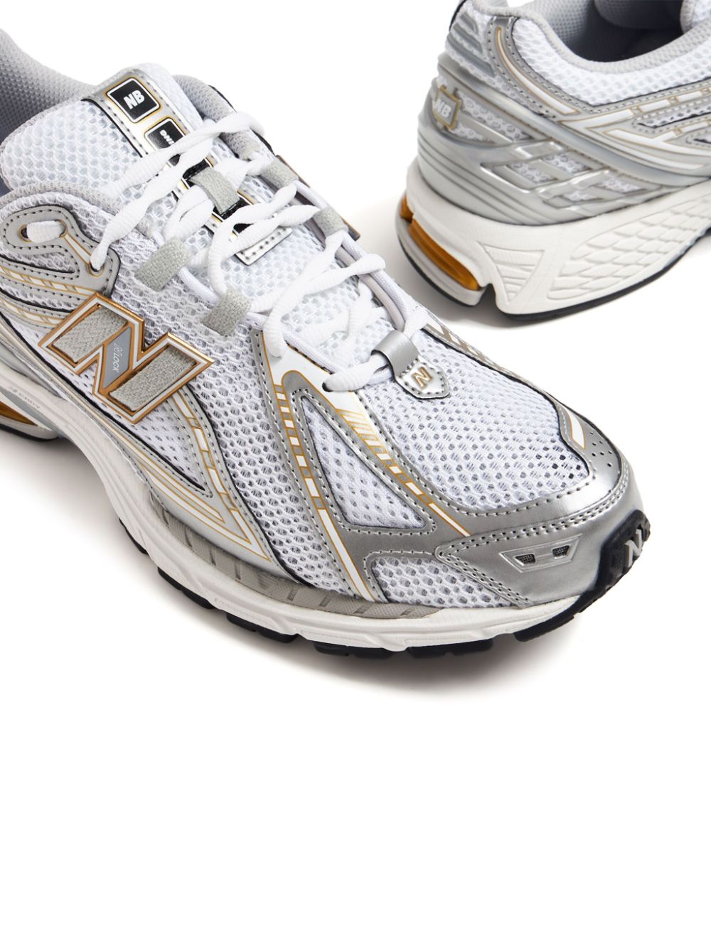 TB New Balance 1906 metallic-effect sneakers 