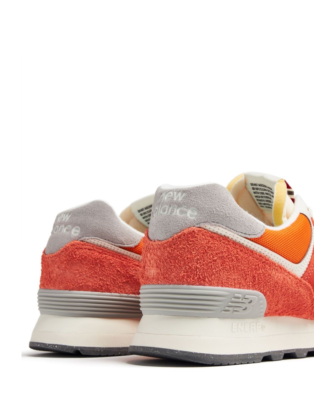 KICKWHO New Balance 574 colour-block suede sneakers 