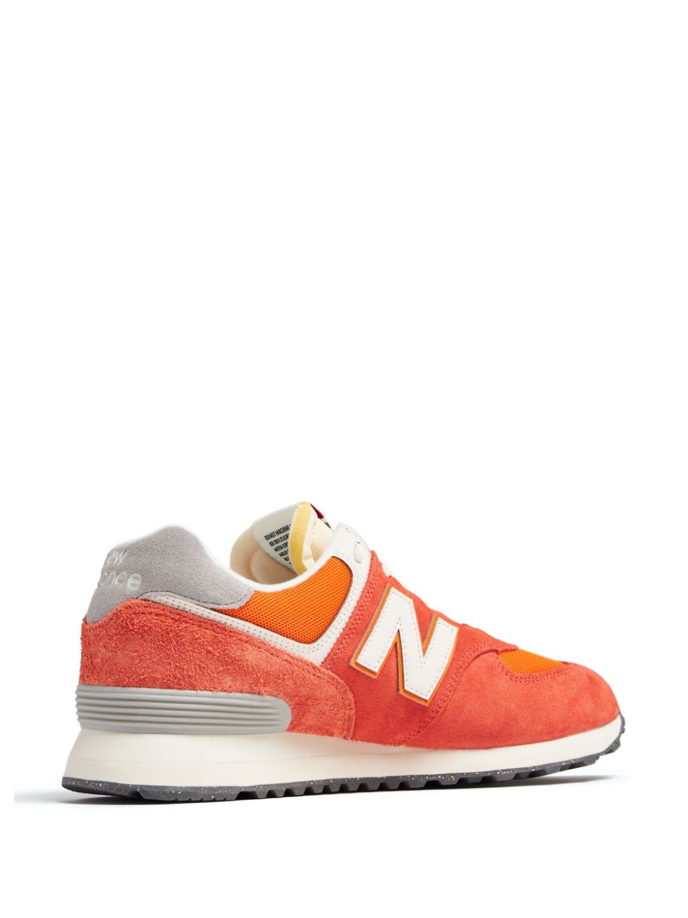 KICKWHO New Balance 574 colour-block suede sneakers 