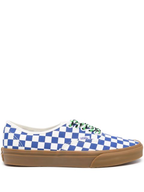 TB Vans checked canvas sneakers 