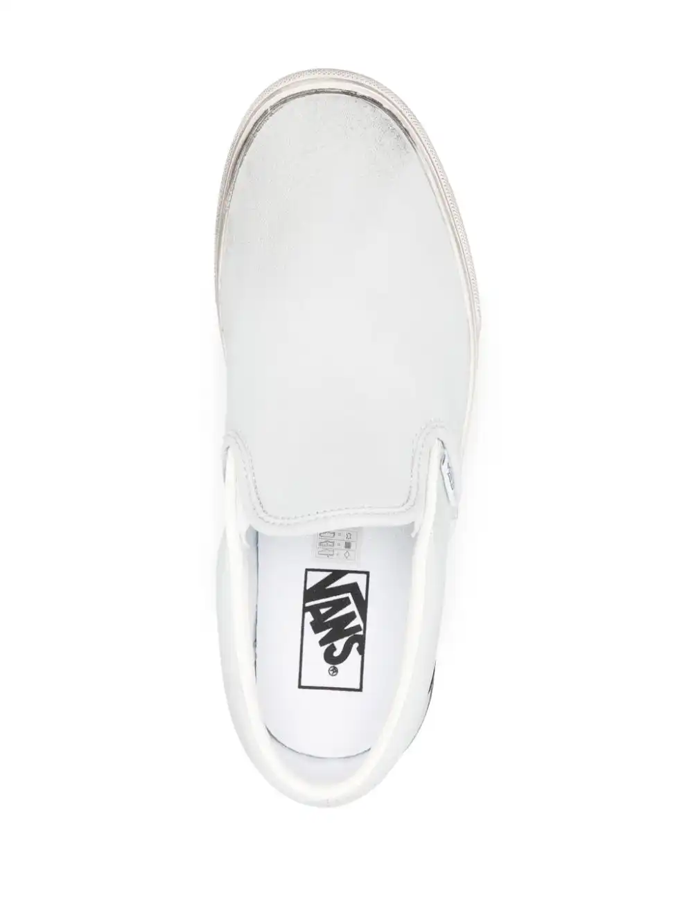 Rep LY Vans leather slip-on sneakers 