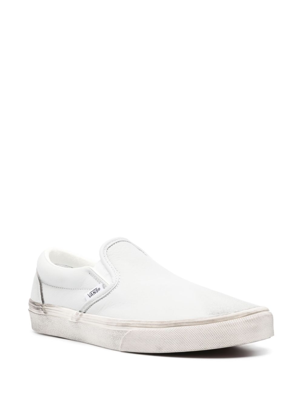 KICKWHO Vans leather slip-on sneakers 