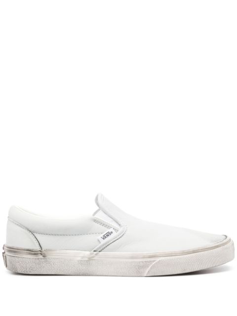 KICKWHO Vans leather slip-on sneakers 