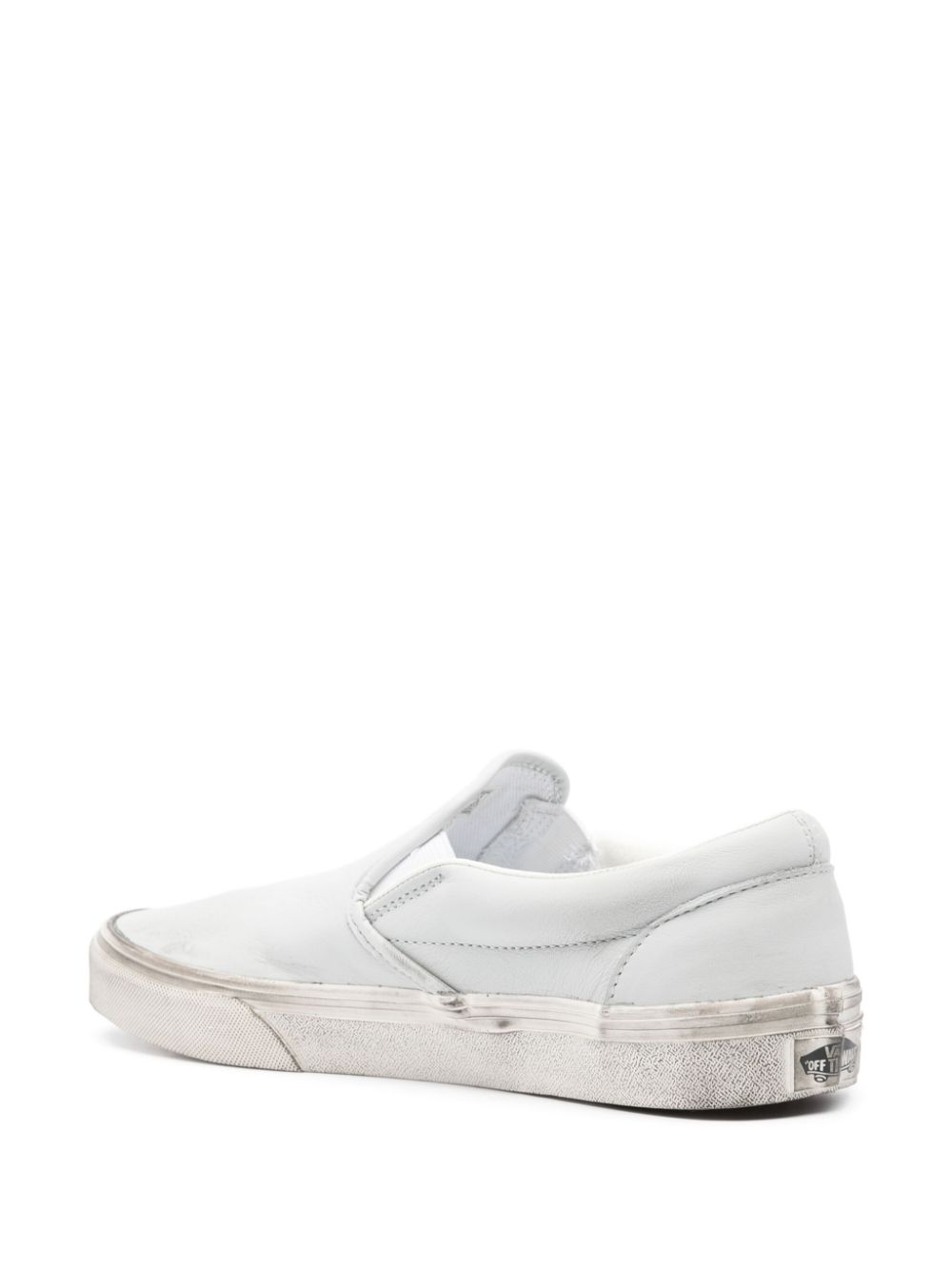 KICKWHO Vans leather slip-on sneakers 