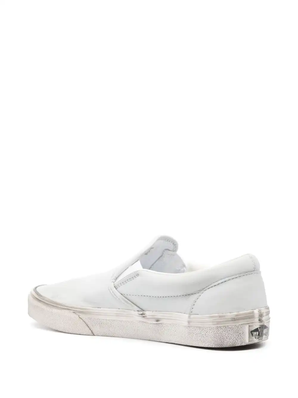 Rep LY Vans leather slip-on sneakers 