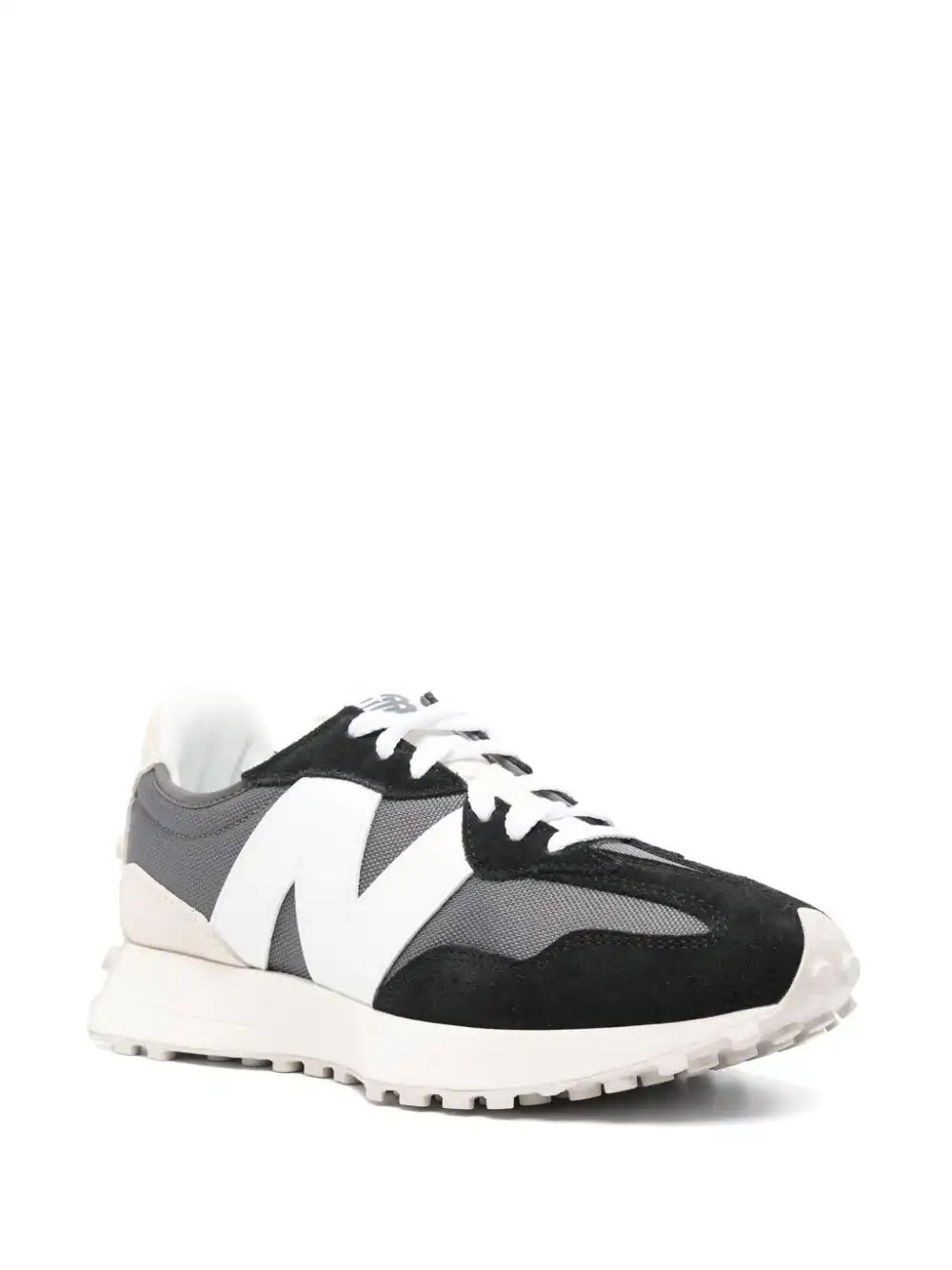 Rep Husky New Balance 327 logo-appliqué sneakers 