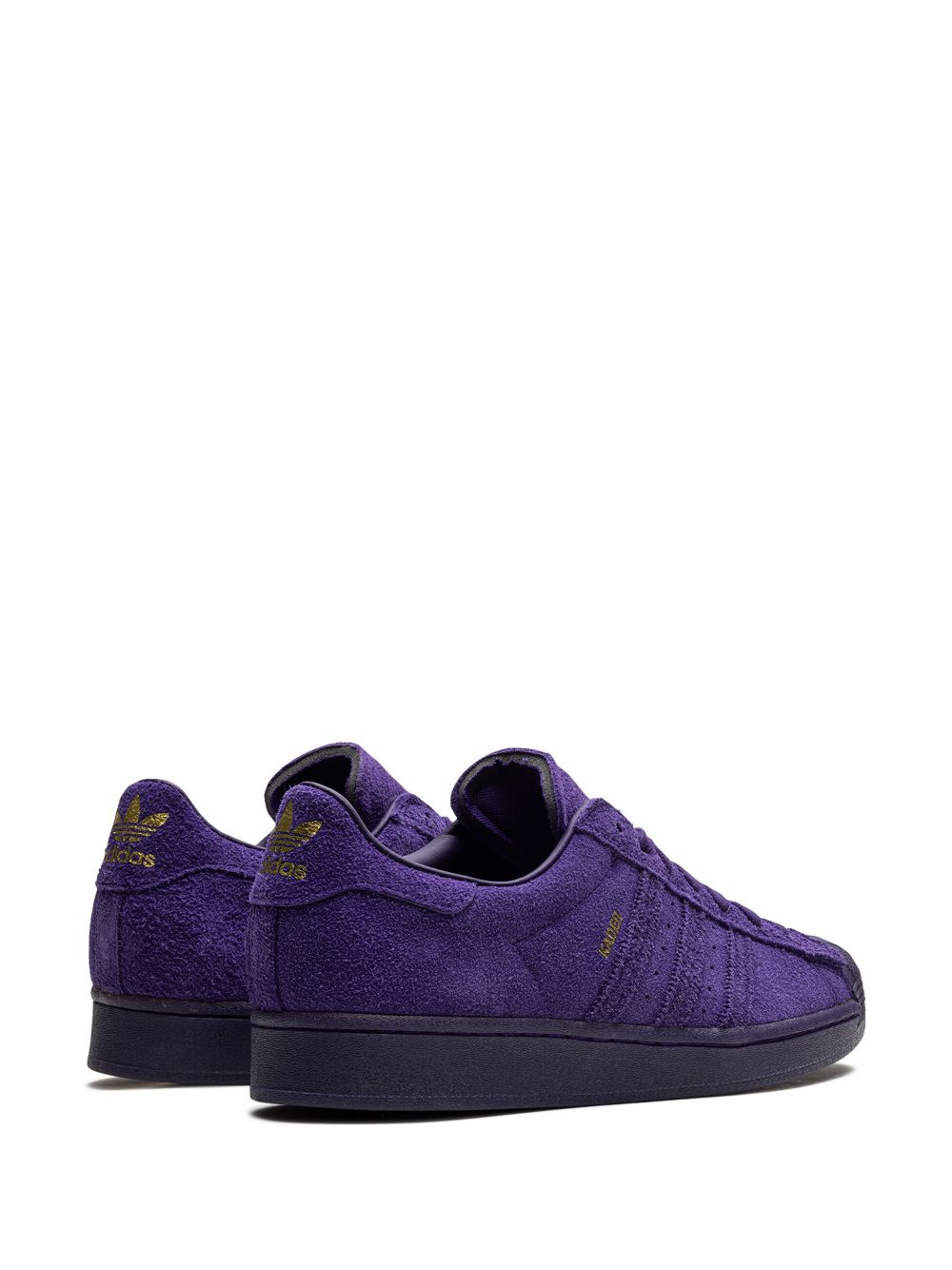 KICKWHO adidas x Kader Superstar ADV "Sylla Dark Purple" sneakers 