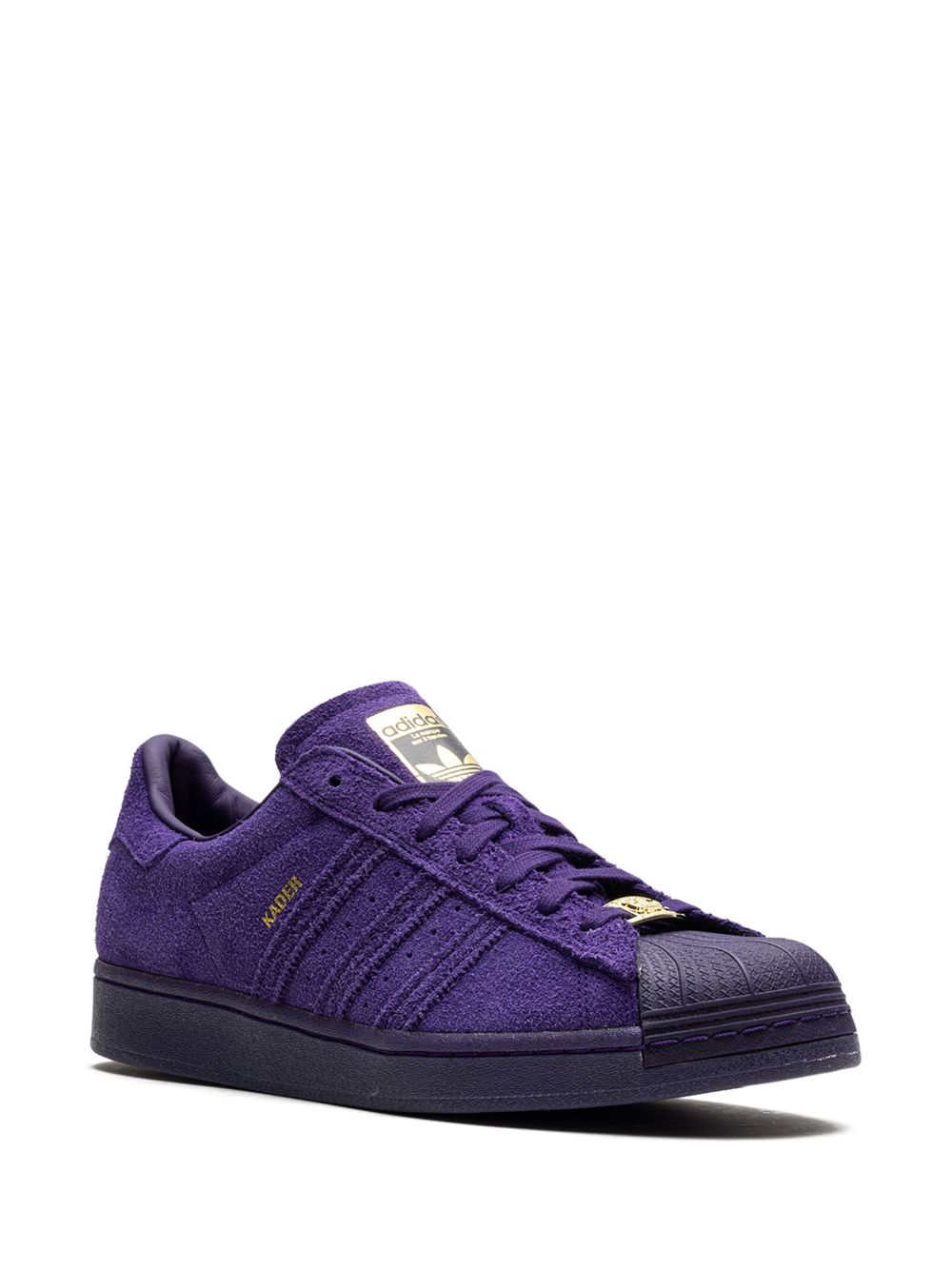 KICKWHO adidas x Kader Superstar ADV "Sylla Dark Purple" sneakers 