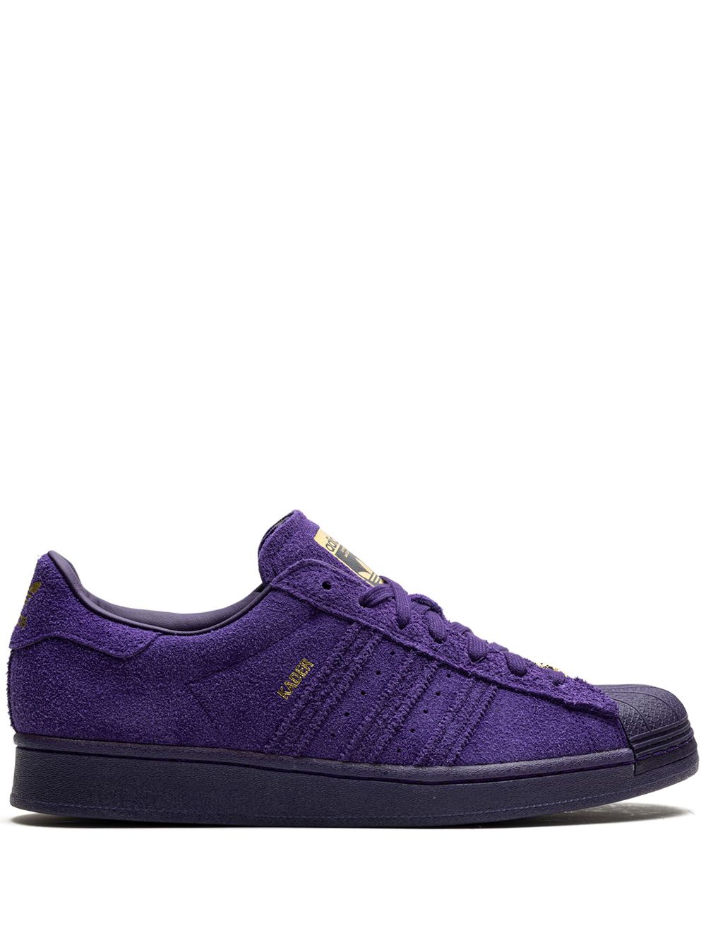 KICKWHO adidas x Kader Superstar ADV "Sylla Dark Purple" sneakers 