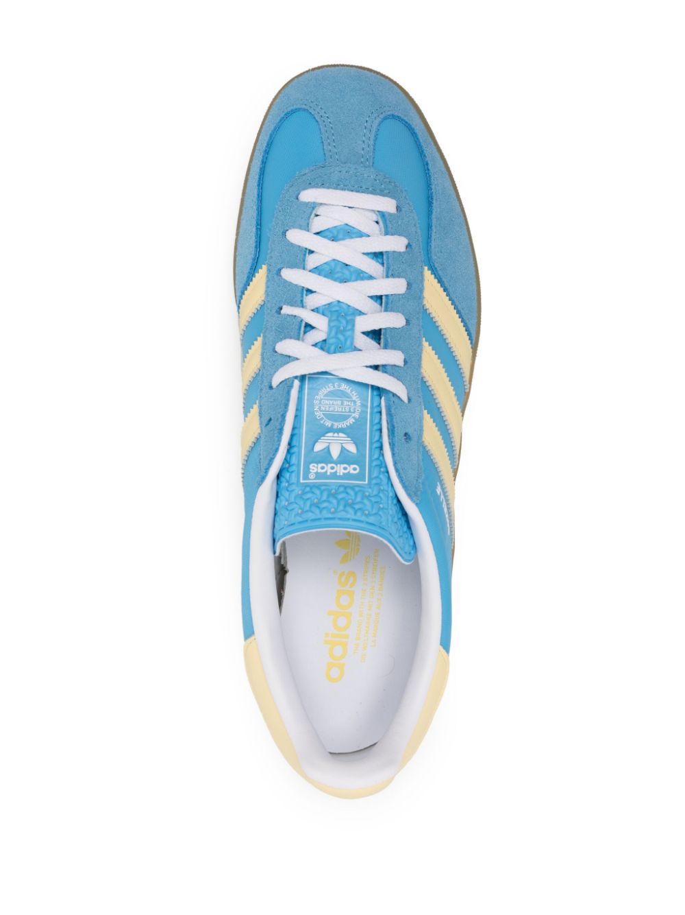 KICKWHO adidas Gazelle Indoor panelled sneakers 