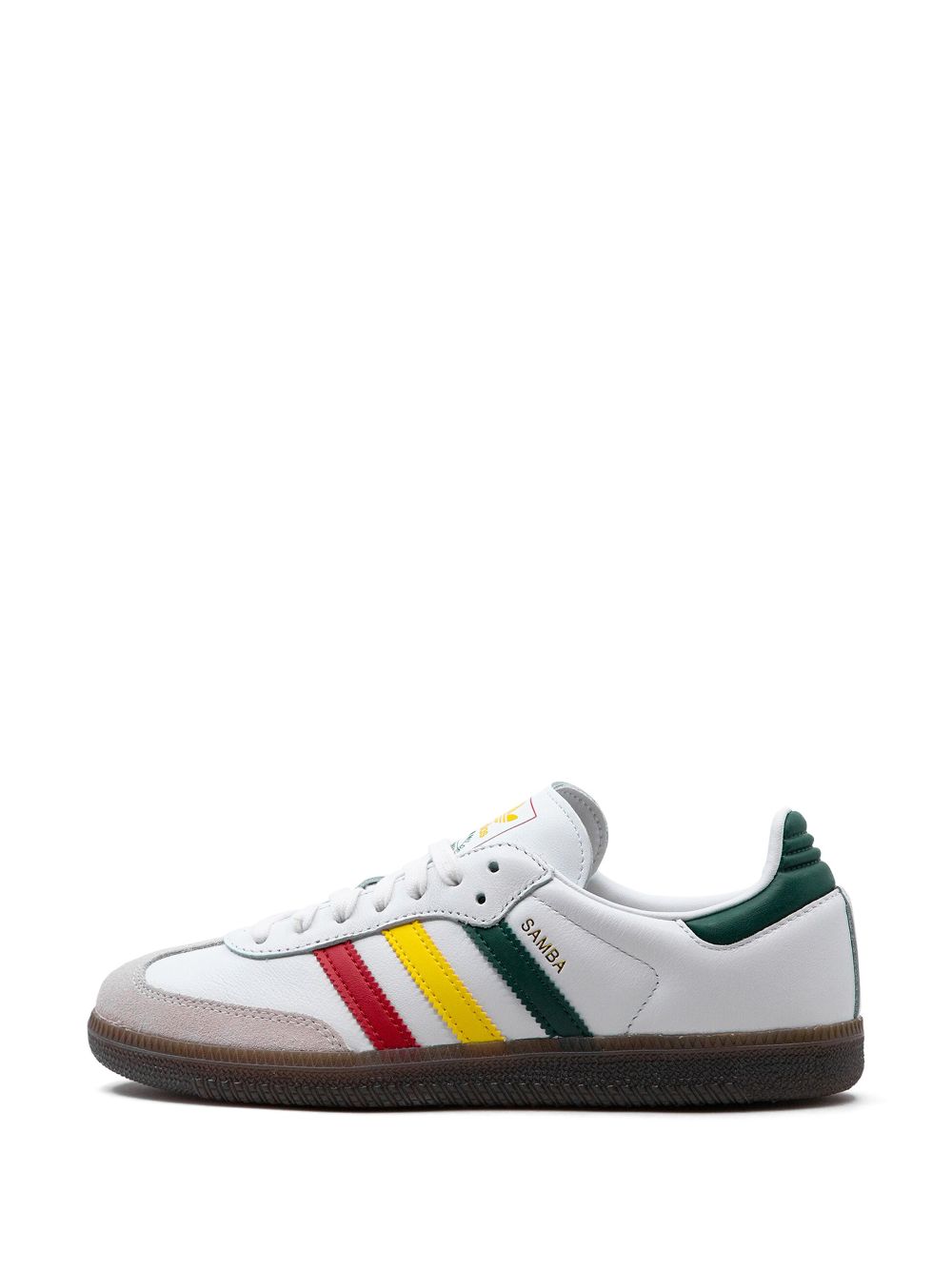 TB adidas Samba OG "Rasta Pack - White" sneakers 